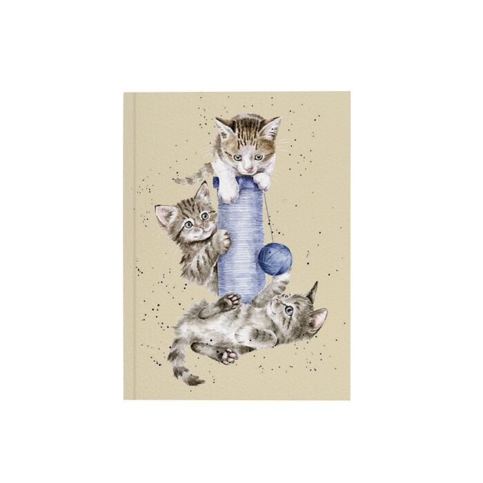 Wrendale Designs 'Three's a Crowd' Cat A6 Notebook